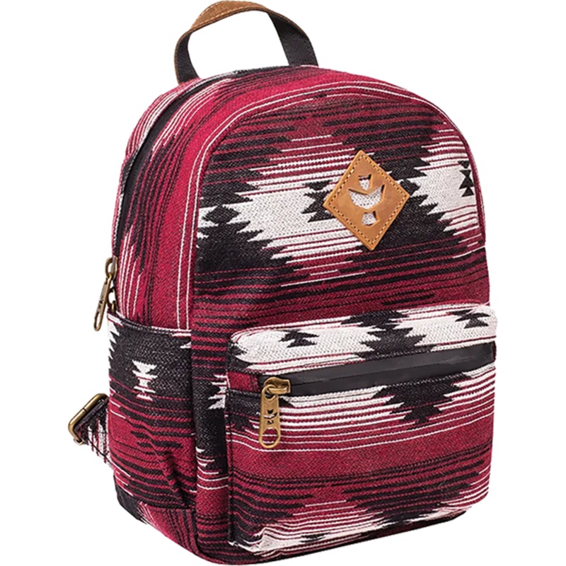 REVELRY SHORTY MINI BACKPACK PATTERN MAROON 7.4L