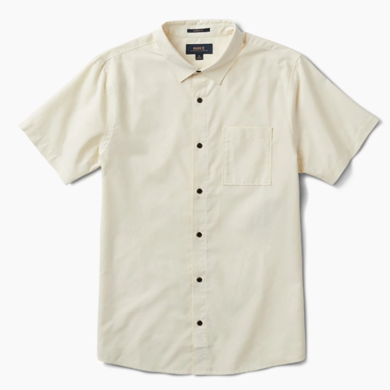 ROARK WELL WORK SS WOVEN DUSTY YELLOW SMALL