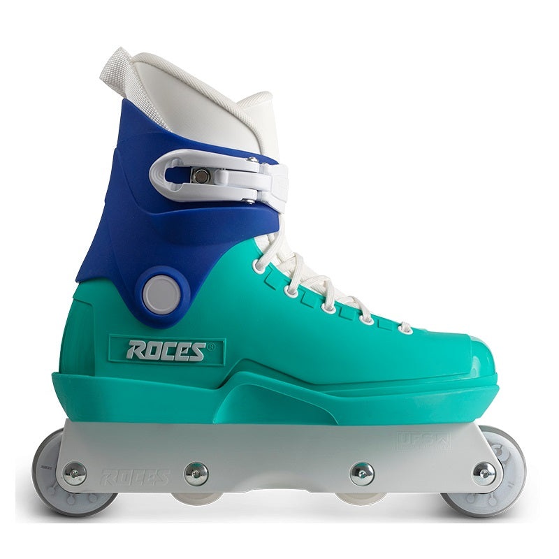 Roces M12 UFS Small Aggressive Inline Complete Skates – Teal 4