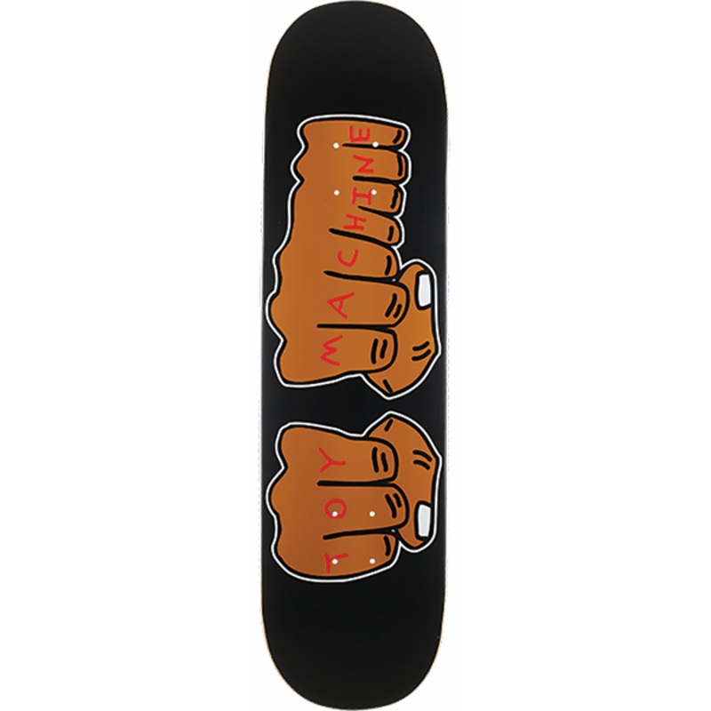 TM FISTS DECK S/GRAPHIC ASST.STAIN 8.25″