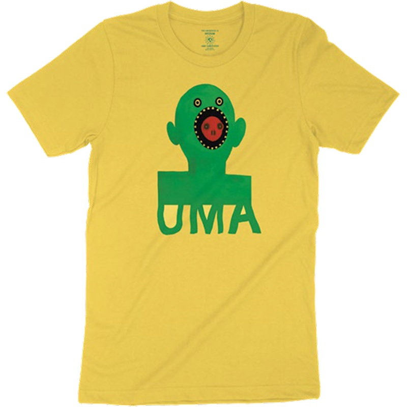 UMAVERSE MOUTHFACE SS YELLOW S