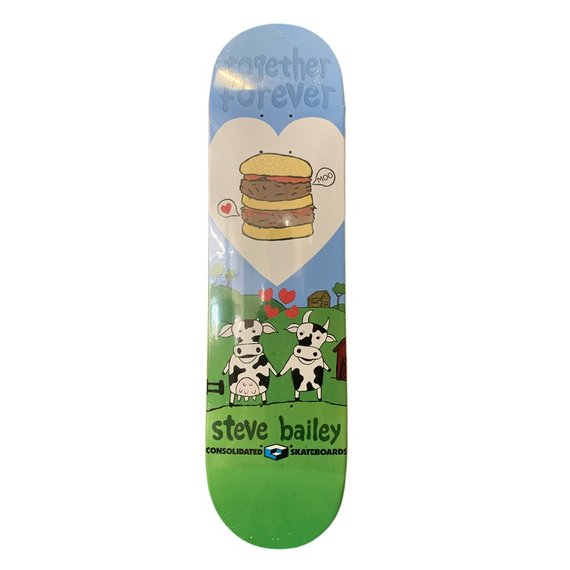Consolidated Steve Bailey Together Forever 7.8″ Classic Skateboard Deck