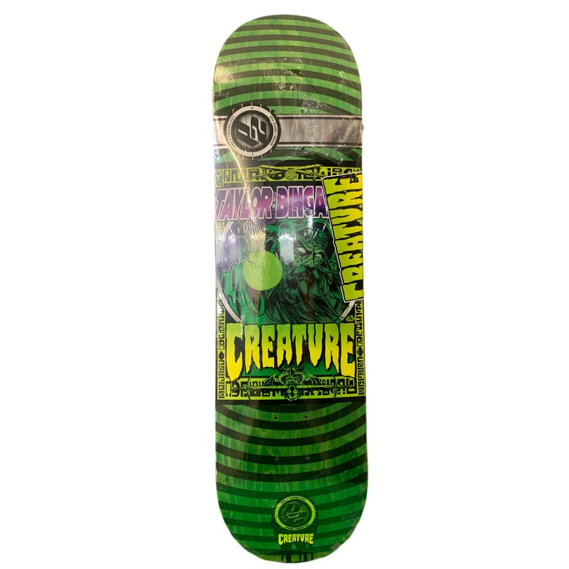Creature Taylor Bingamin Posters P2 8.3″ Classic Skateboard Deck