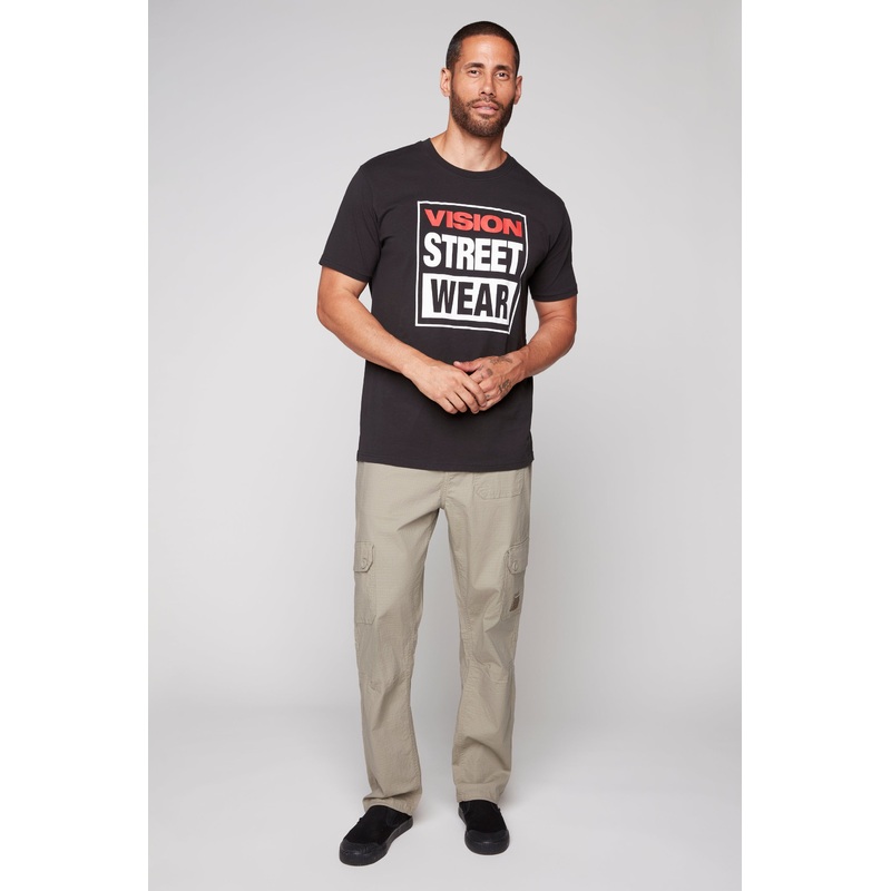 GELFAND – Loose Fit Cargo Pant with Adjustable Hems – Light Olive Ripstop 28