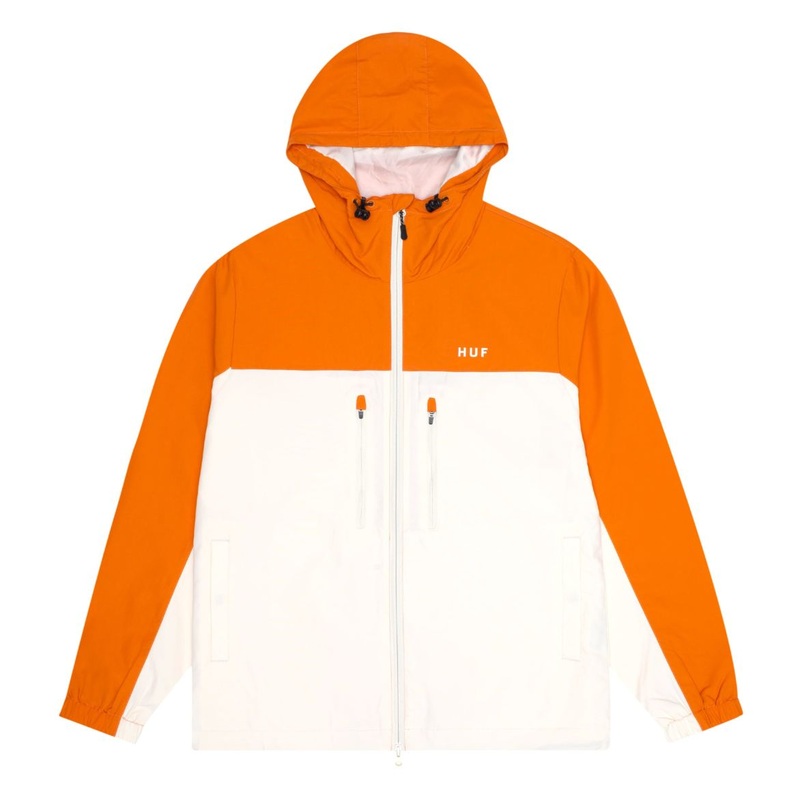 HUF STANDARD SHELL 3 JACKET RUST MED