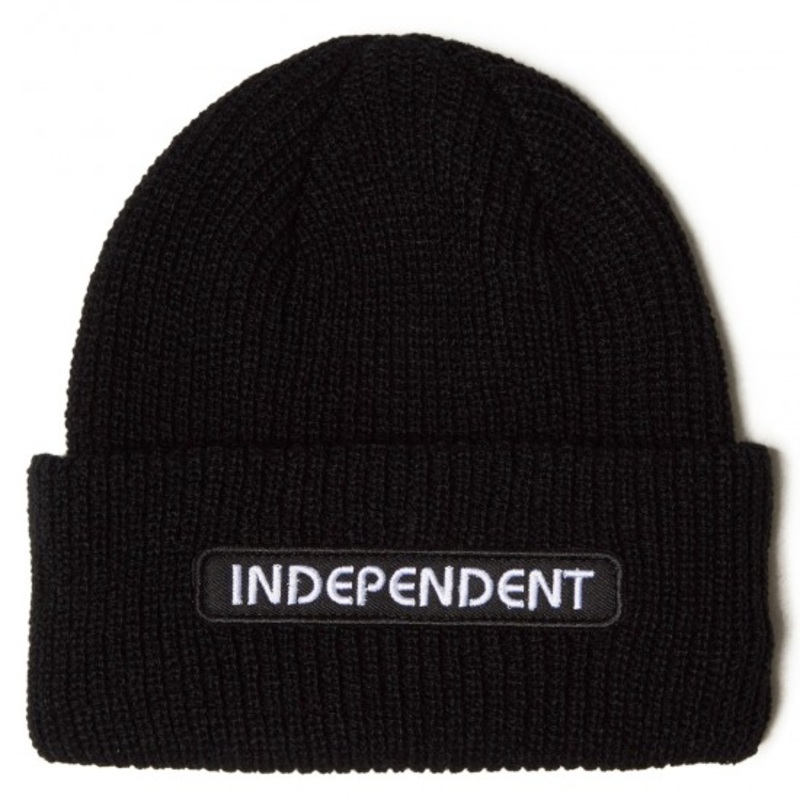 INDEPENDENT BEANIE B/C GROUNDWORK BLACK