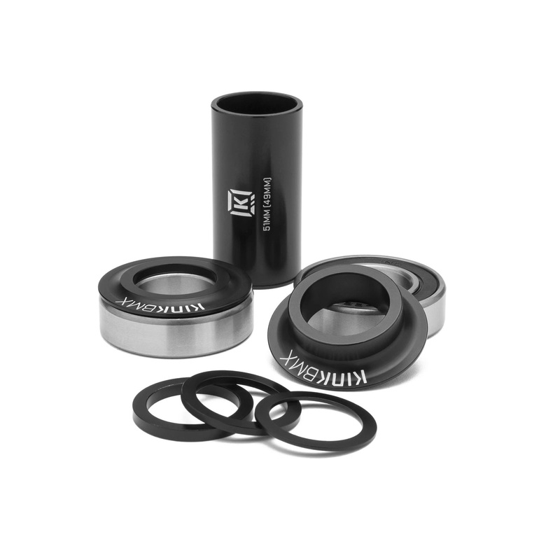 Kink BMX Mid Bottom Bracket Kit 22mm – Black