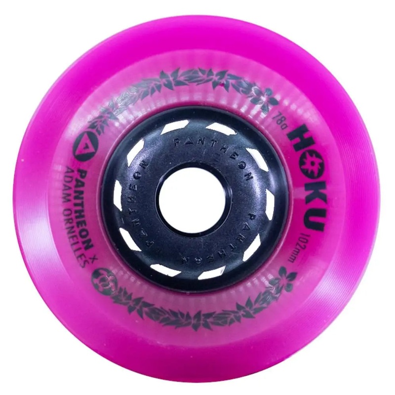 Pantheon Adam Ornelles Hoku 102mm 78a Wheels – Pink (Set of 4)