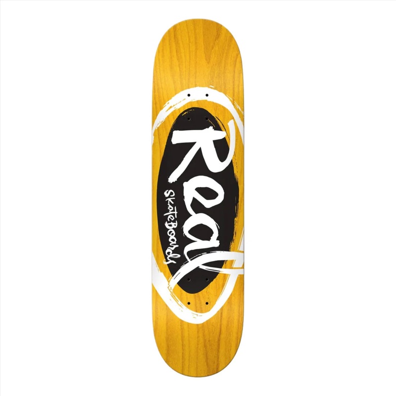 Real Team Oval By Natas Skateboard Deck – 8.06