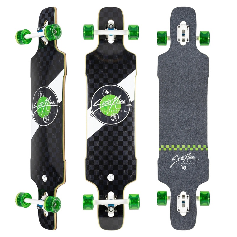 Sector 9 Dropper Mosaic Complete Longboard – 9.625