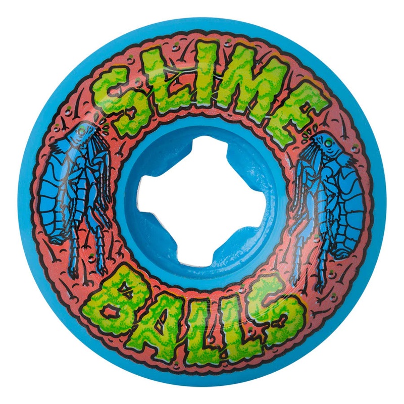 Slime Balls Flea Balls Speed Balls Blue 53mm 99a Wheels
