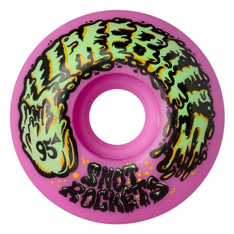 Slime Balls Snot Rockets Wheels 54mm 95a – Pastel Pink (Set)