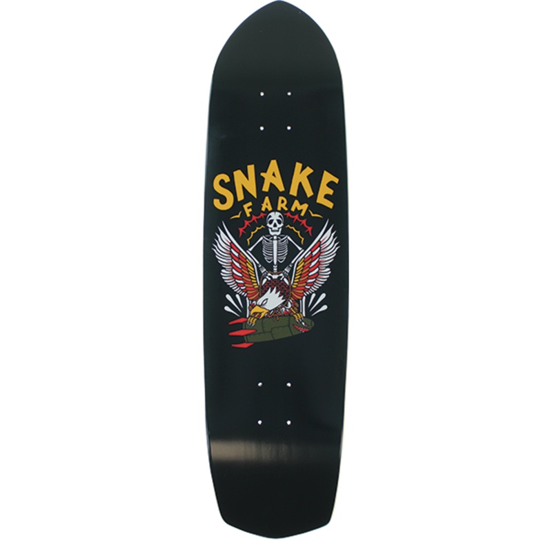 SNAKE FARM WAR SURFER CRUISER DECK 8.5″x32.25″