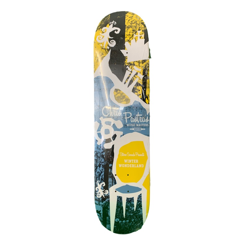 Stereo Chris Pastras Music Masters 7.6″ Classic Skateboard Deck
