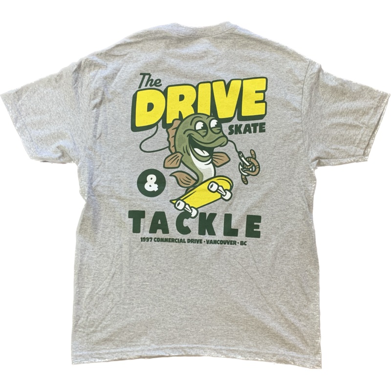 THE DRIVE SKATE & TACKLE 2.0 T-SHIRT SMALL