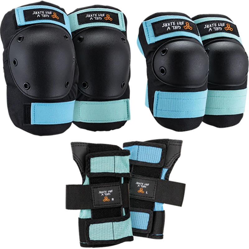 TRIPLE 8 SAVER PADS L-SKATE LIKE A GIRL 3/PK