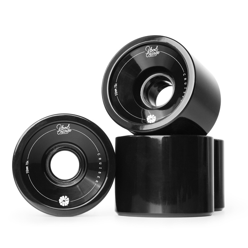 Blood Orange Cruisers 59mm/78A Black Wheels