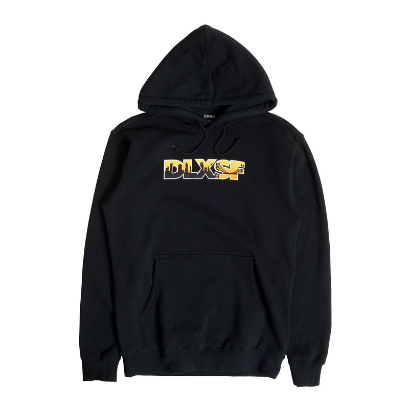 DLX Skyline Hooded Sweatshirt S Black