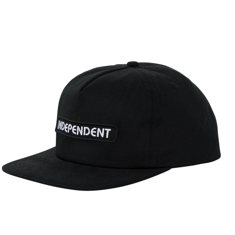 INDEPENDENT SNAPBACK B/C GROUNDWORK BLACK