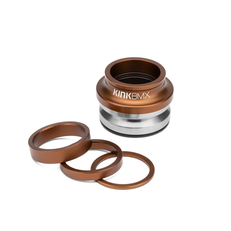 Kink BMX Integrated II Headset – Matte Copper