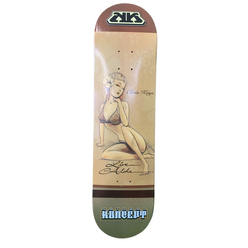Natural Koncept Chris Kays Live Aloha 8.25″ Classic Skateboard Deck