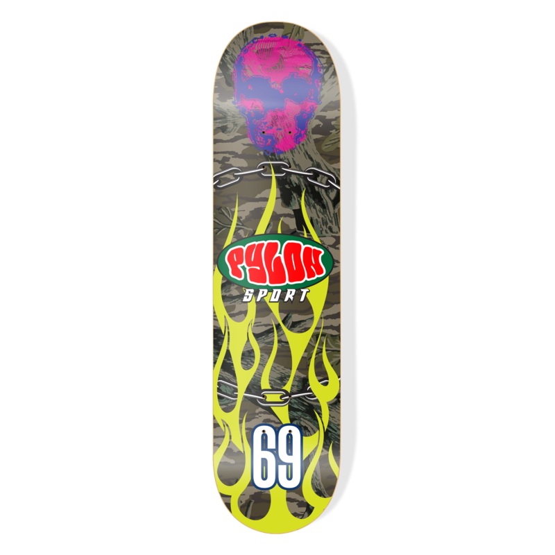 PYLON DECK FLAMES & CHAINS (8.375″) 8.375″