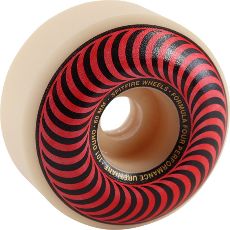 SF F4 CLASSIC SWIRL WHT W/RED 60mm 101A