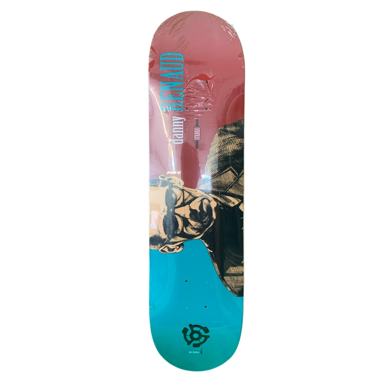 Stereo Danny Renaud Bill Evans Multicolor 8.25″ Classic Skateboard Deck