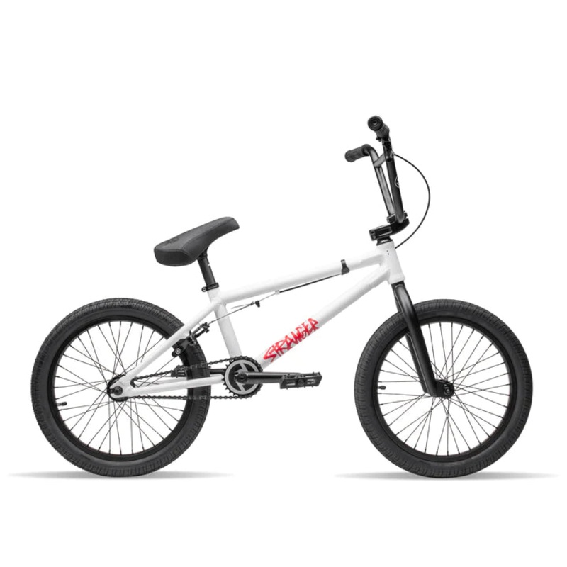 Stranger Mini Mac 18 Complete BMX Bike – Matt White