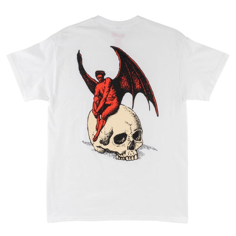 WELCOME NEPHILIM PRINTED TEE WHITE MEDIUM