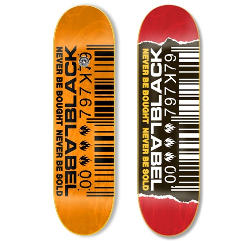 BLACK LABEL DECK – BARCODE RIPPED (9″) 9″