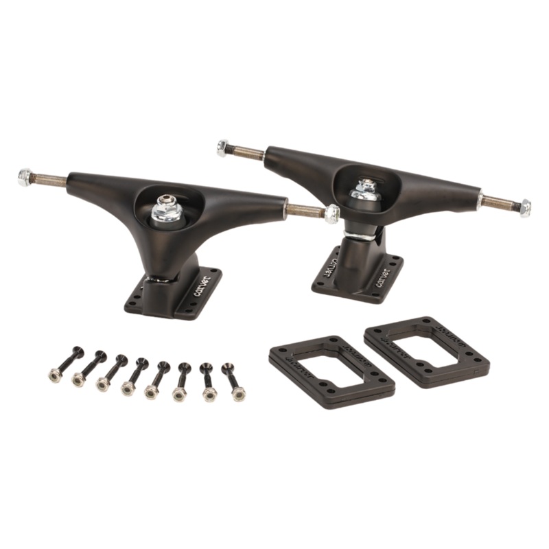 Carver CX Hollow Truck Set 6.5 – Coal Satin (Set of 2)