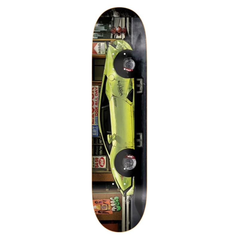 DGK Bricked Kalis Skateboard Deck – 8.06 Multi