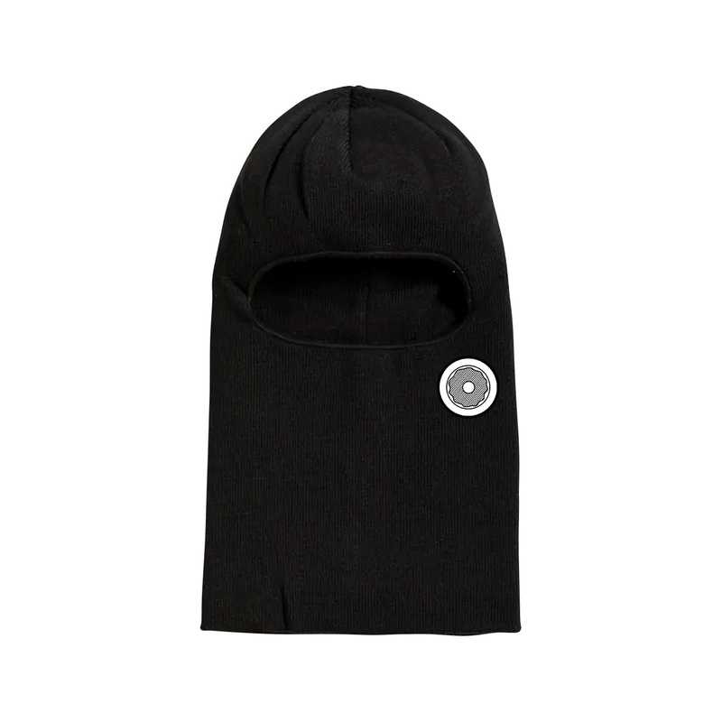 DS ICON GANG – FINE KNIT HEAVY BALACLAVA – BLACK