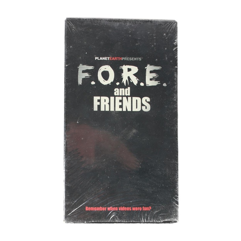 Vintage FORE And Friends VHS 2001