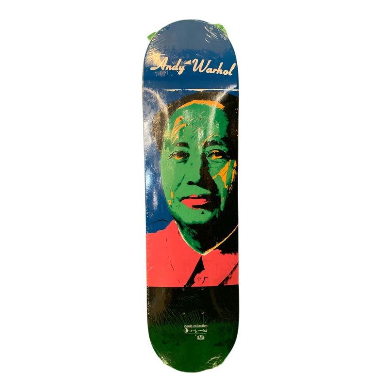 Alien Workshop x Andy Warhol 2010 Icon Mao 8.125″ Classic Skateboard Deck