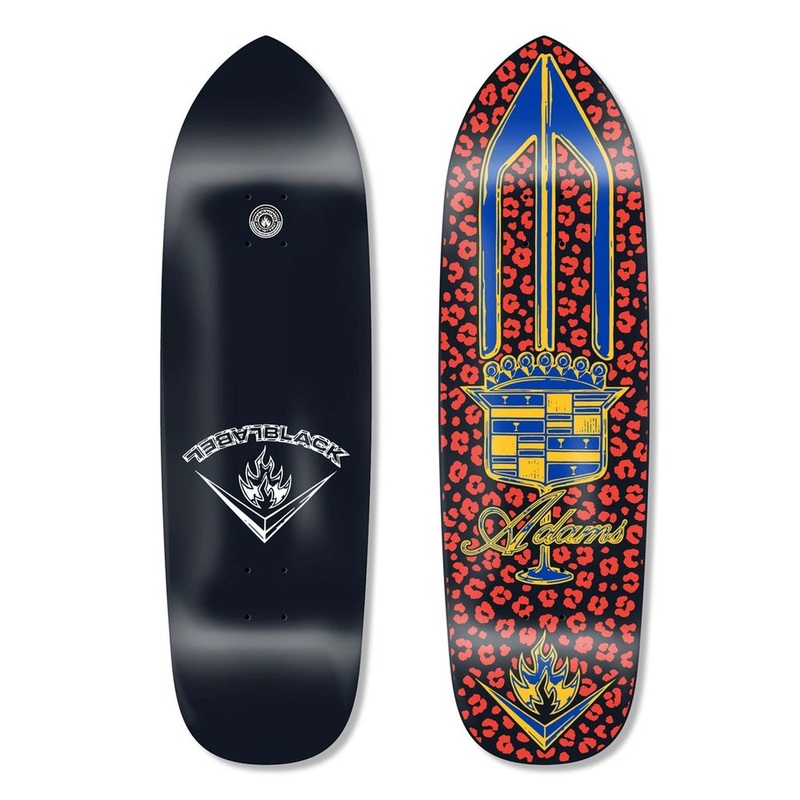 BLACK LABEL DECK – ADAMS EL DORADO DECK BLACK DIP (9.5″) 9.5″