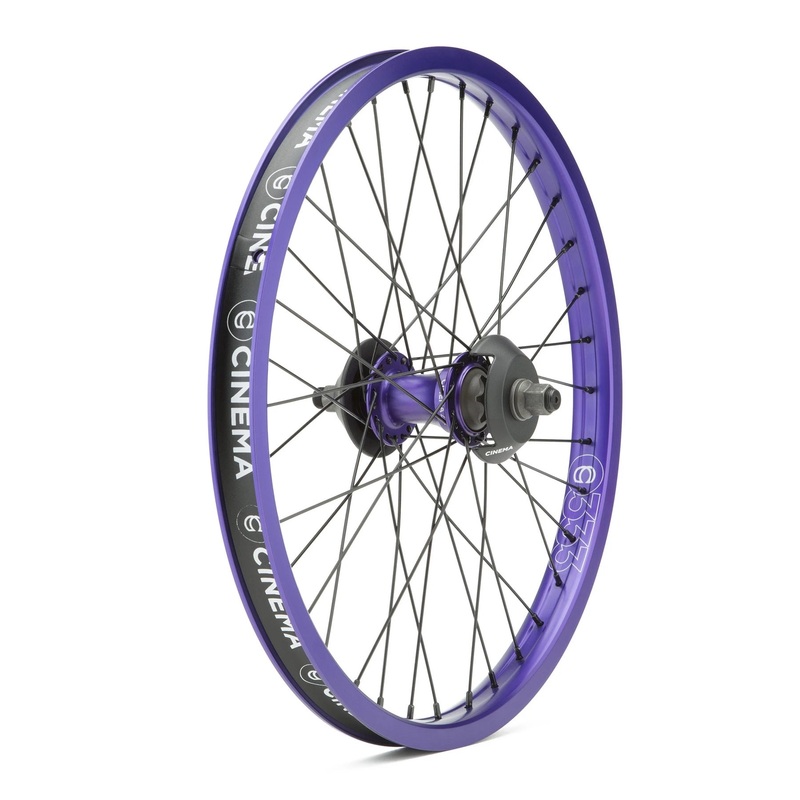 Cinema BMX ZX 333 Cassette RHD Rear Wheel – Purple