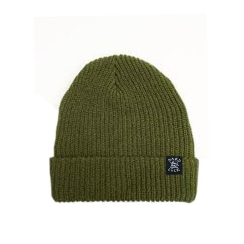HARD LUCK BEANIE – OG WOVEN OLIVE