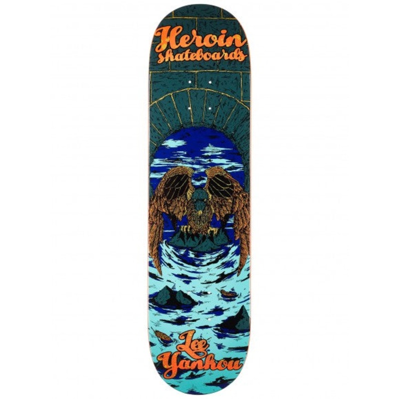 HEROIN LEE YANKOU ILLUSION DECK (8.25″) 8.25″