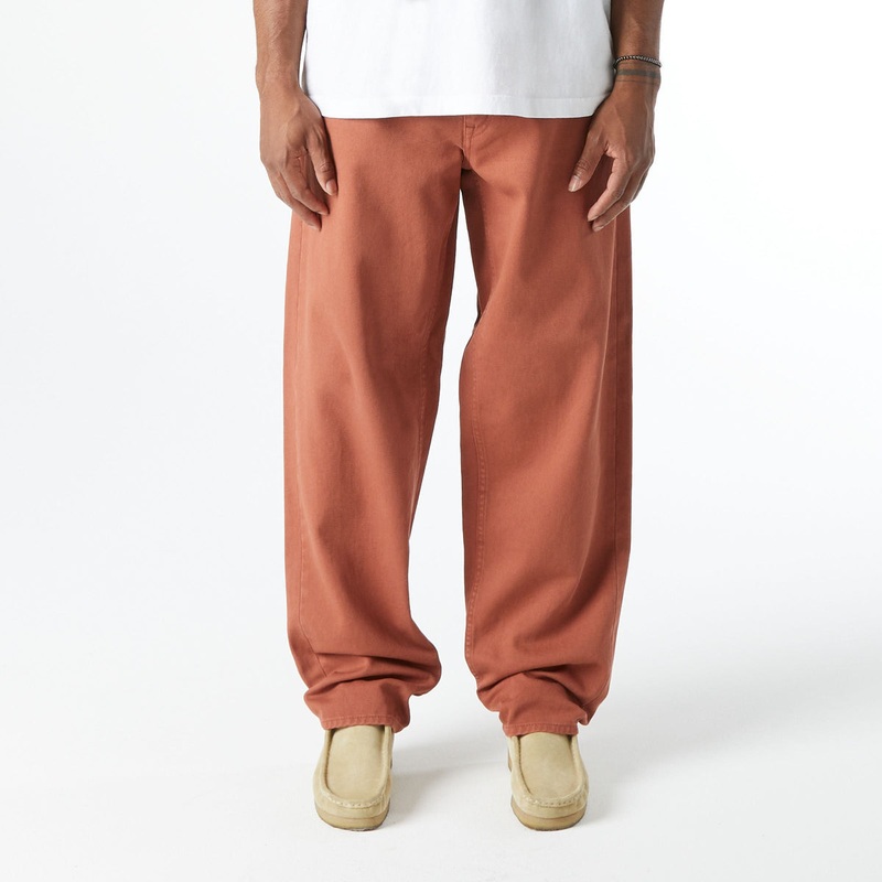 HUF CROMER SIGNATURE PANT WASHED BROWN 34