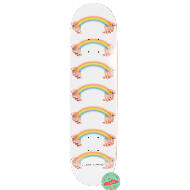 JACUZZI DECK RAINBOW HANDS SHORT WHEELBASE (8.75″) 8.75″