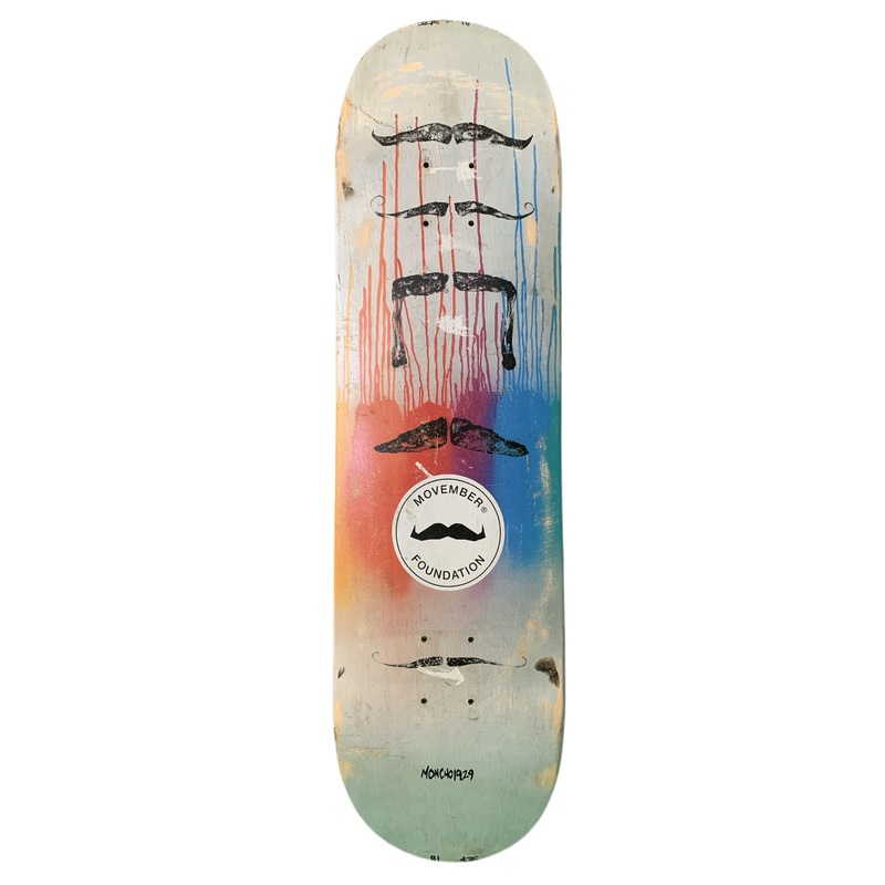 Movember Foundation x Moncho1929 Art 8″ Classic Skateboard Deck