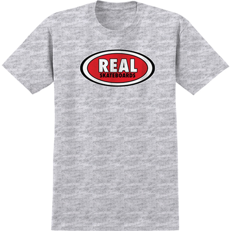 REAL OVAL SS BLK/GR/BLK S
