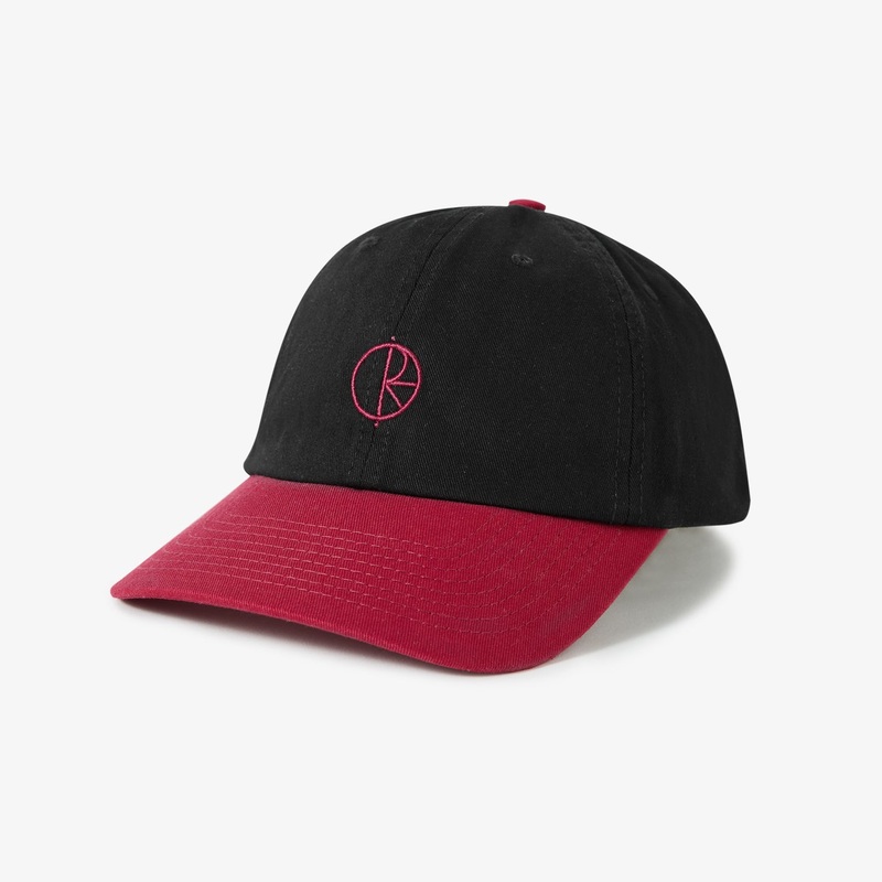 Sai Stroke Logo Cap (Black/Redcurrant)