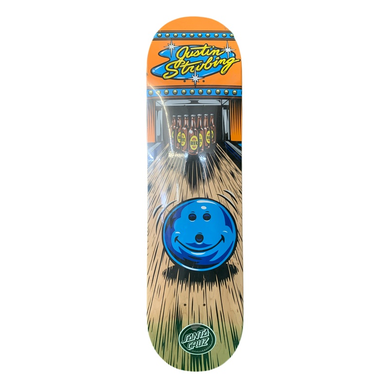 Santa Cruz Justin Strubing Bowl Powerply 8.3″ Classic Skateboard Deck