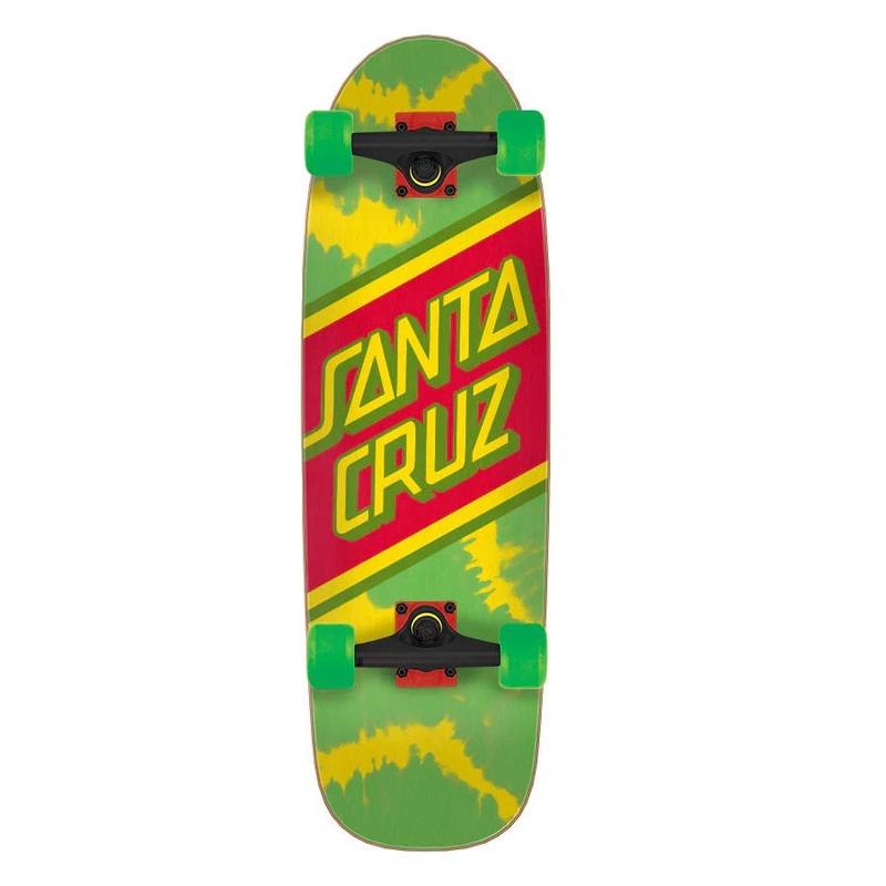 Santa Cruz Rasta Tie Dye Street Cruiser Complete – 8.79