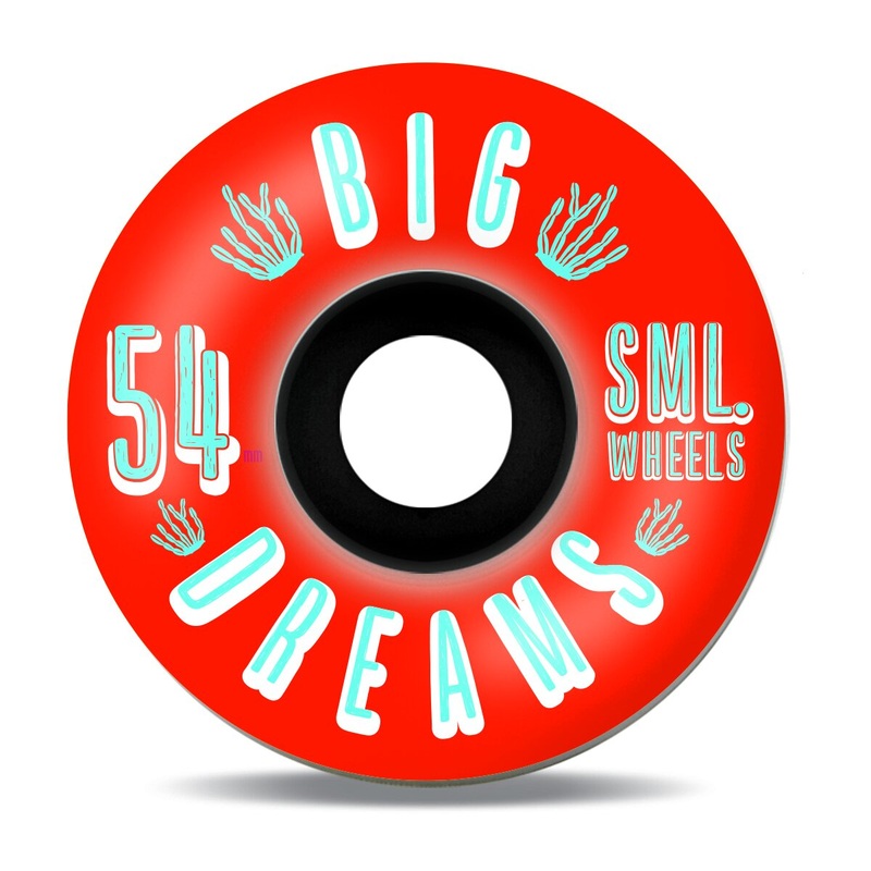 SML WHEELS SUCCULENT CRUISERS FIRE WATER 92A (54MM) 54MM
