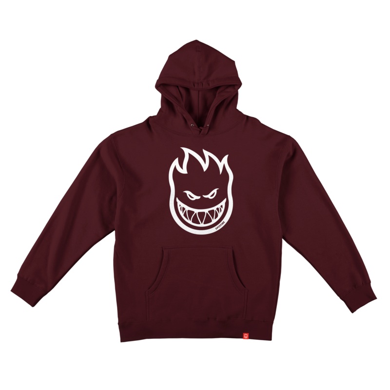 Spitfire Wheels – Bighead – Maroon – Youth Hoodie Youth Medium