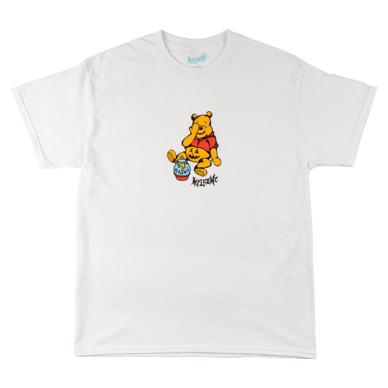 WELCOME HUNNY TEE WHITE LARGE